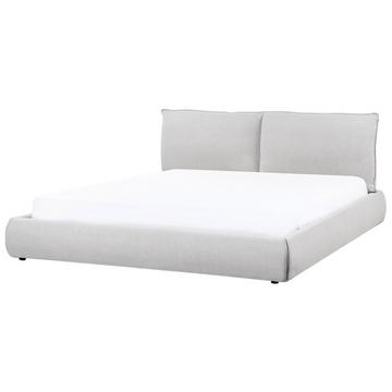 Lit avec sommier en Tissu Moderne VINAY