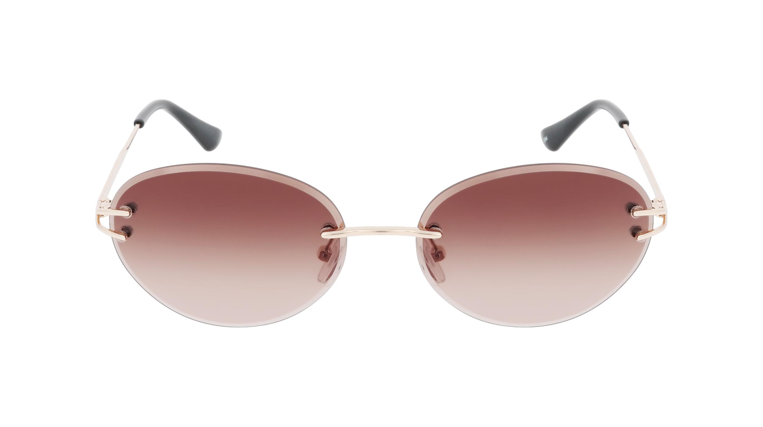 Smarty Randlose Sonnenbrille mit Etui  