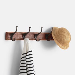 La Redoute Intérieurs Wandgarderobe ANET mit 5 Doppelhaken  