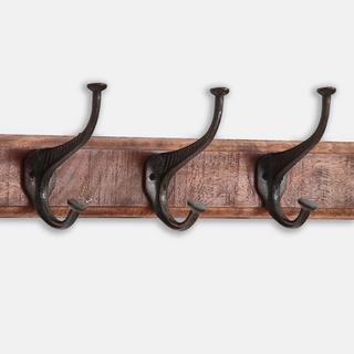 La Redoute Intérieurs Wandgarderobe ANET mit 5 Doppelhaken  