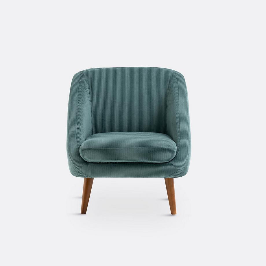 La Redoute Intérieurs Fauteuil velours côtelé  