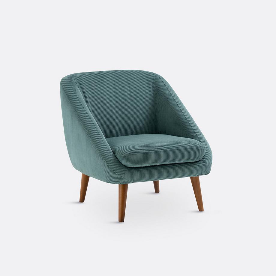 La Redoute Intérieurs Fauteuil velours côtelé  