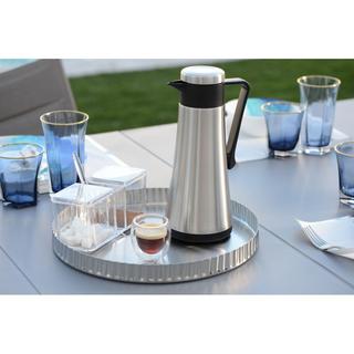 Aulica CAFETIERE ISOTHERME INOX ET NOIR 1L  