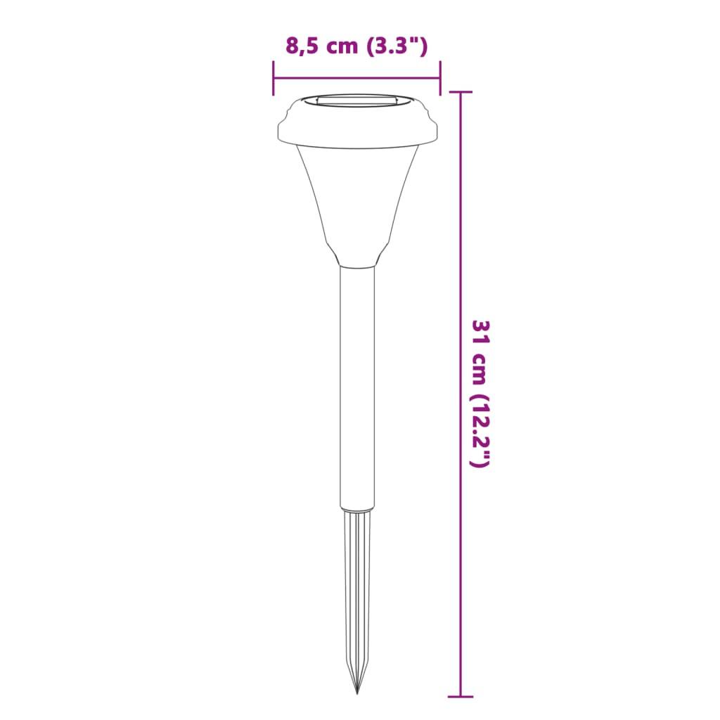 VidaXL luce solare per percorso  