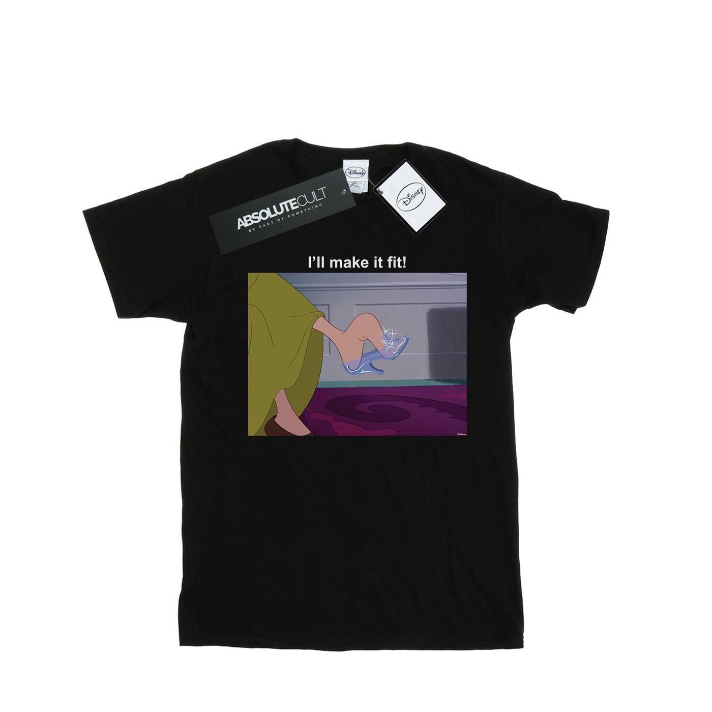 Image of I'll Make It Fit Tshirt Herren Schwarz 4XL