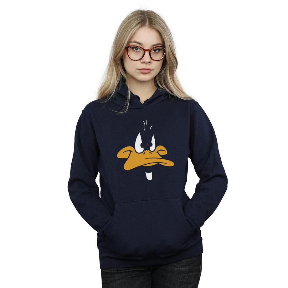 LOONEY TUNES Daffy Duck Face Sweat à Capuche  