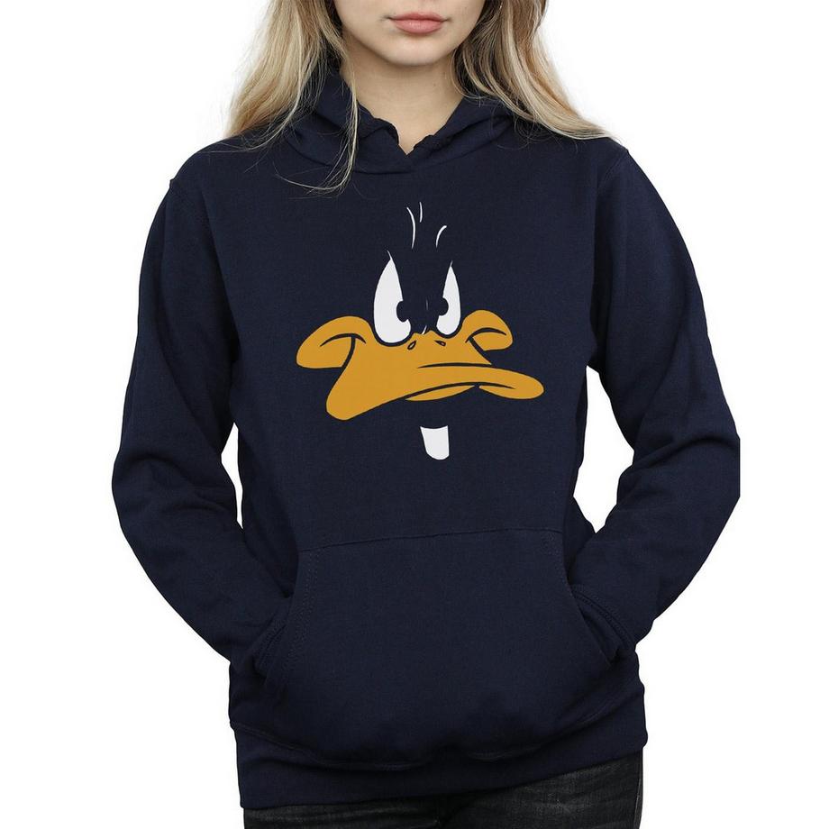LOONEY TUNES Daffy Duck Face Sweat à Capuche  