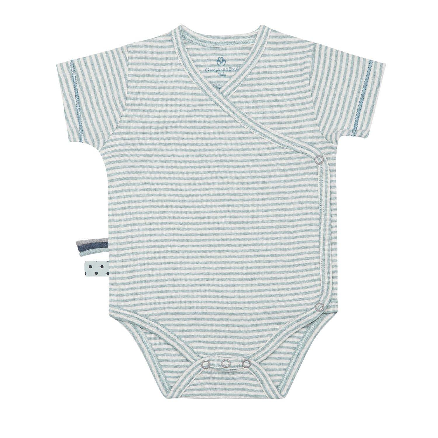 Image of Wickel-kurzarmbody Unisex Pastellgrün 3-6M