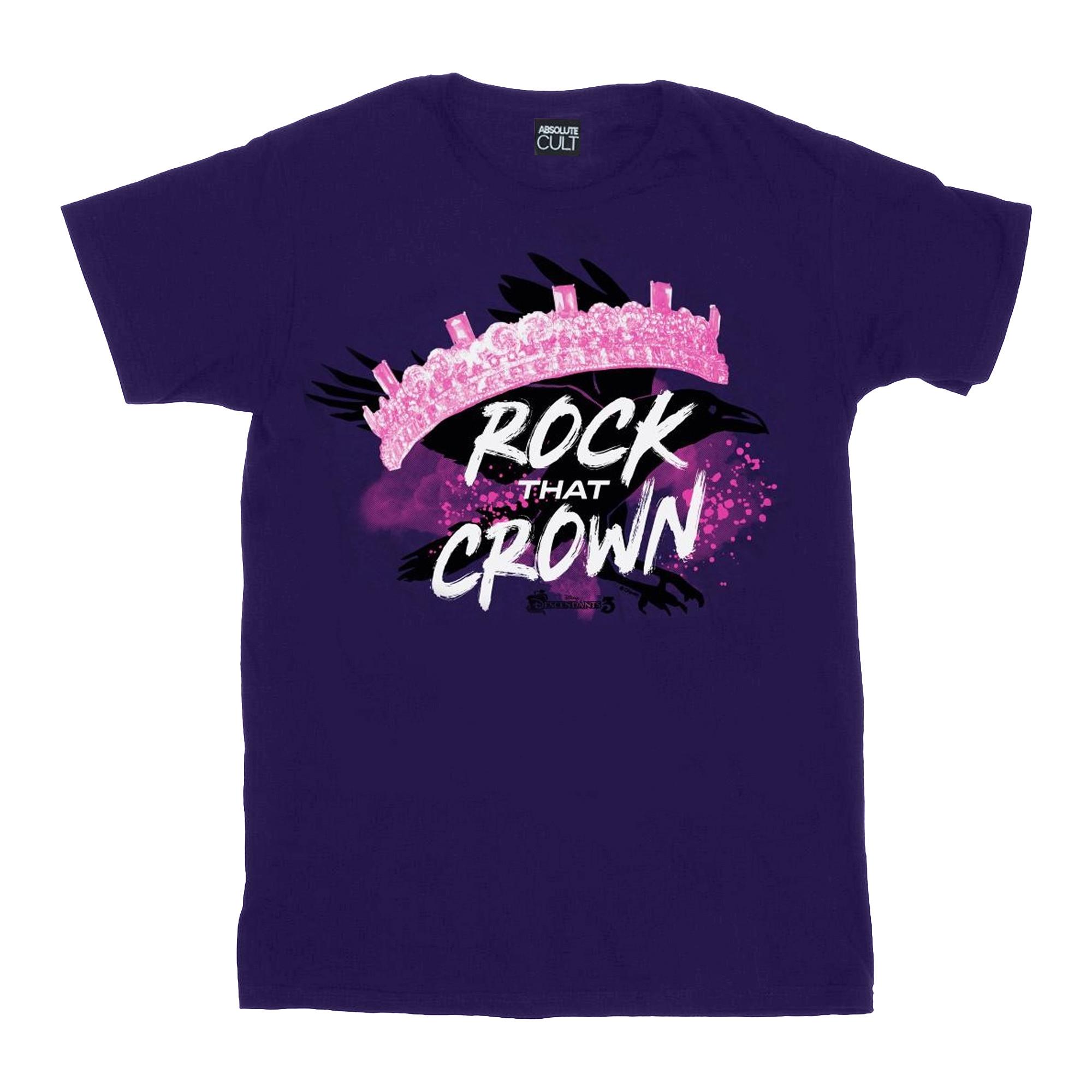 Image of The Descendants Rock That Crown Tshirt Unisex Lila 116