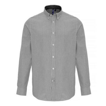 Chemise à rayures en coton riche Oxford