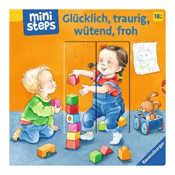 ministeps Glücklich, traurig, wütend, froh