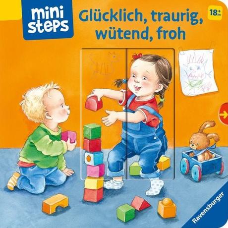 Ministeps: Glücklich, traurig, wütend, froh Sandra Grimm Couverture rigide 