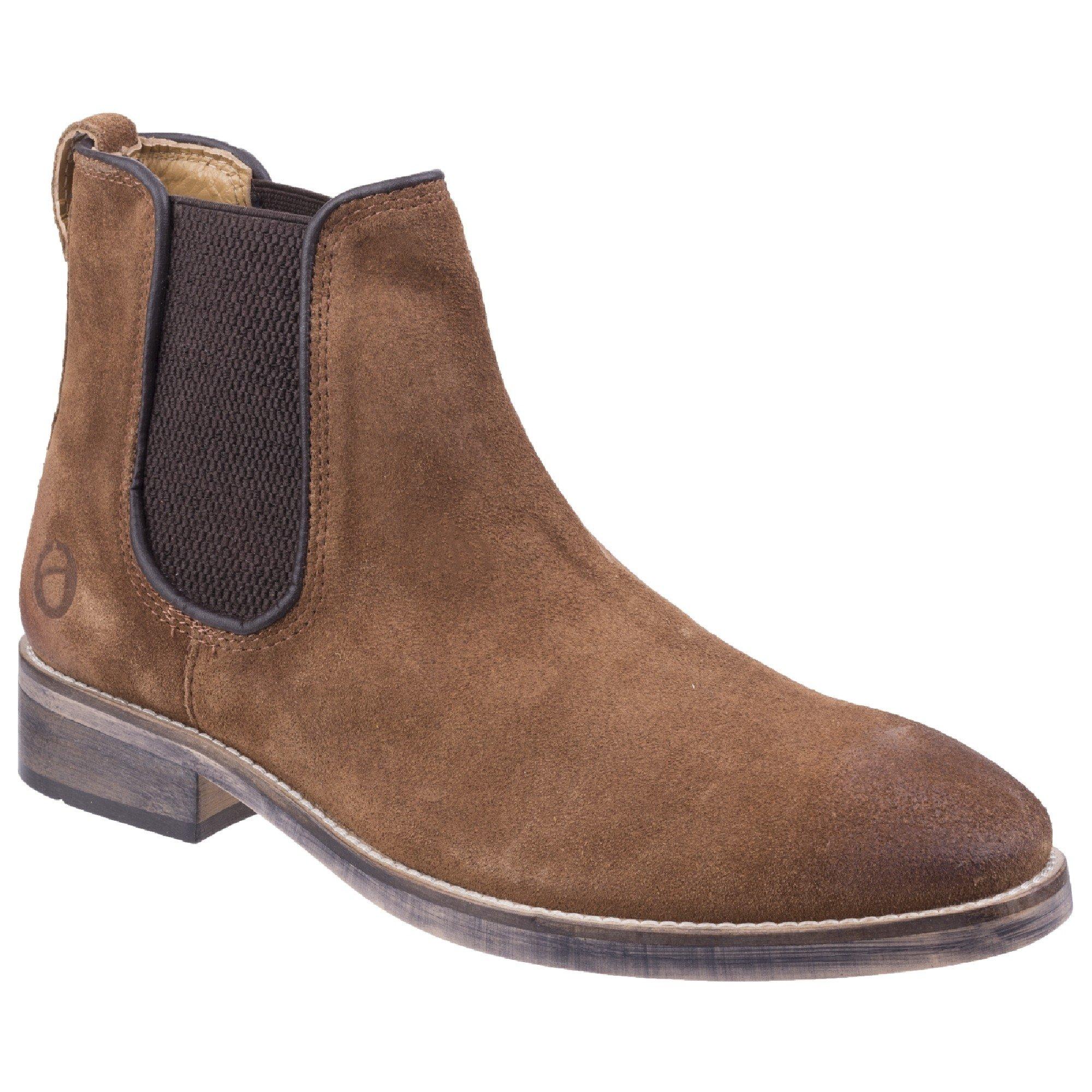 Image of Chelseaboots Corsham, Leder Herren Camel 46
