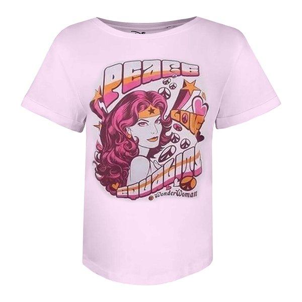 Image of Peace Love Equality Tshirt Damen Lavendel XL