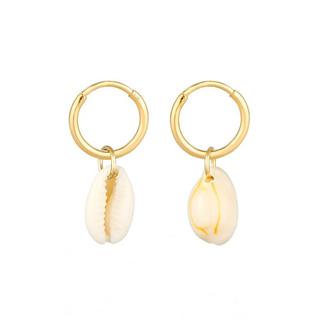 Elli  Boucles d'Oreilles Coquille De Cauris 