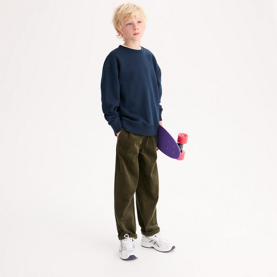 Sweatshirt mit Rundhalsausschnitt