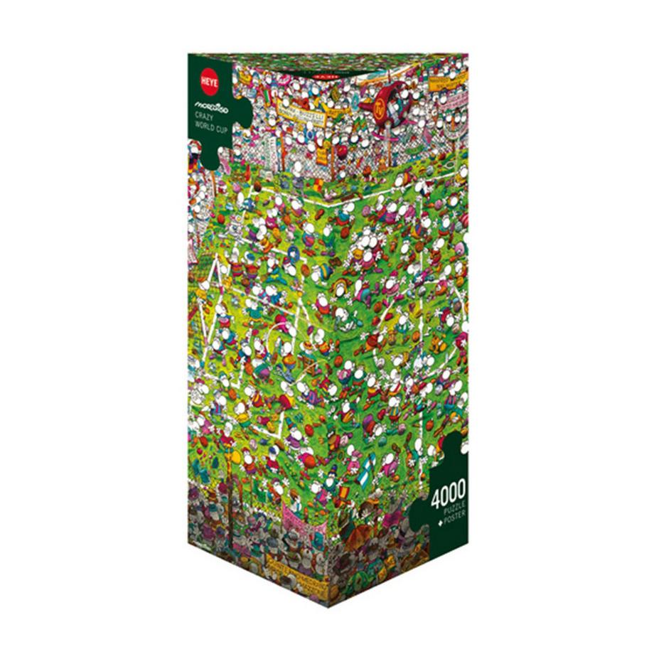 Heye  Puzzle Crazy World Cup (4000Teile) 