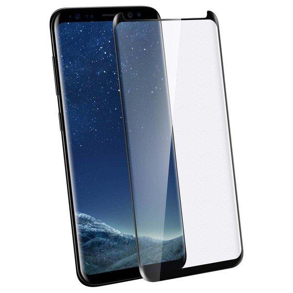 Avizar  Film verre Contours Noir Galaxy S8 Plus 