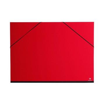 CLAIREFONTAINE Zeichenmappe 52x72cm 144405C rot