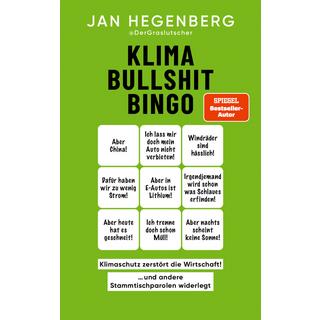 Klima-Bullshit-Bingo (SPIEGEL-Bestseller) Hegenberg, Jan Copertina rigida 