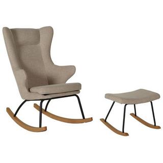 Quax  Adult Schaukelstuhl de Luxe mit Hocker 