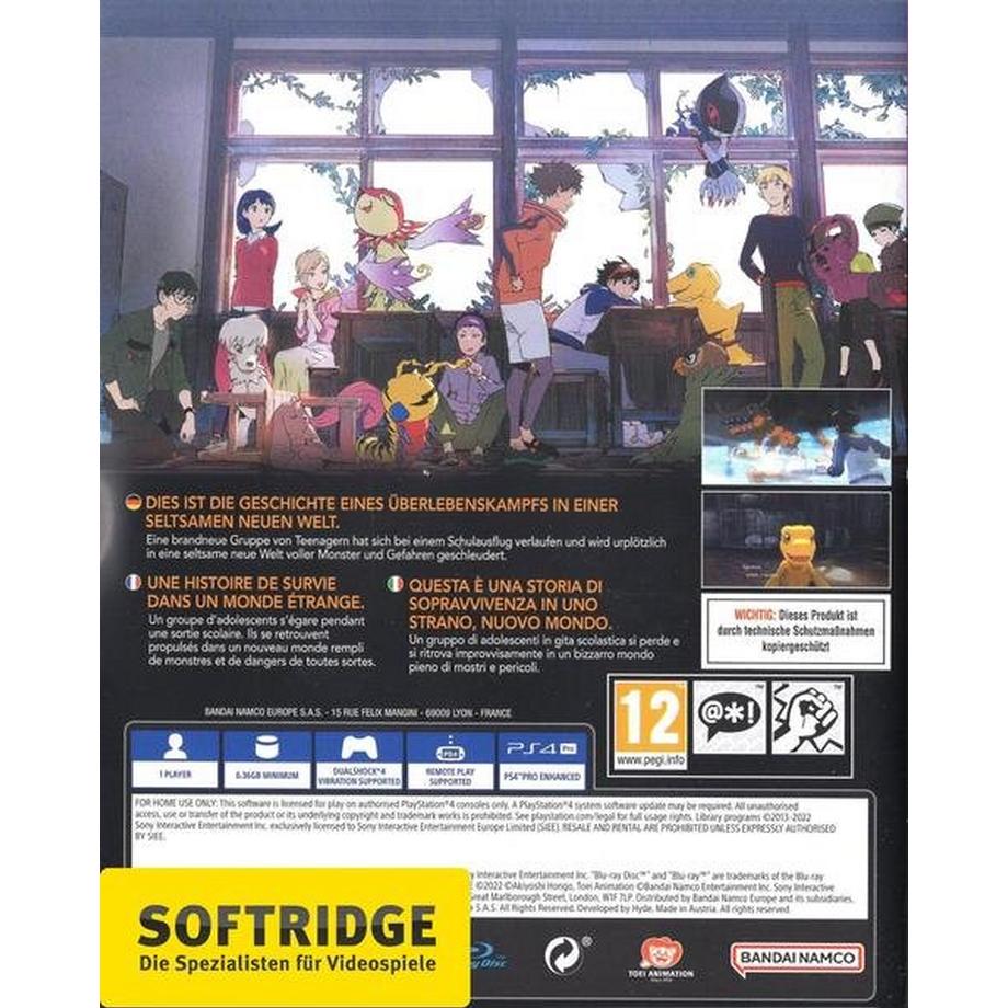 Bandai Namco Entertainment  BANDAI NAMCO Entertainment Digimon Survive Standard Deutsch, Englisch PlayStation 4 