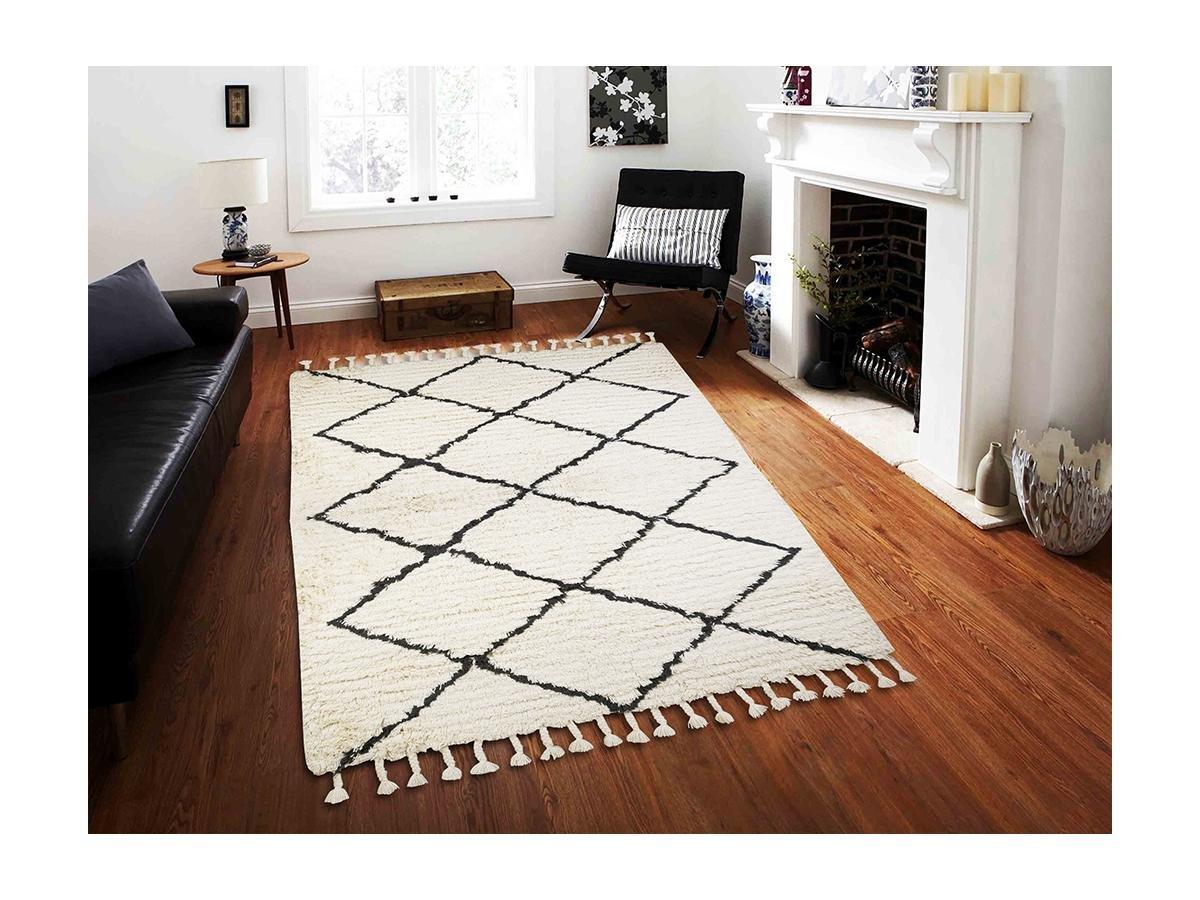 OZAIA Tapis style berbère MARCUS 100% laine 2  