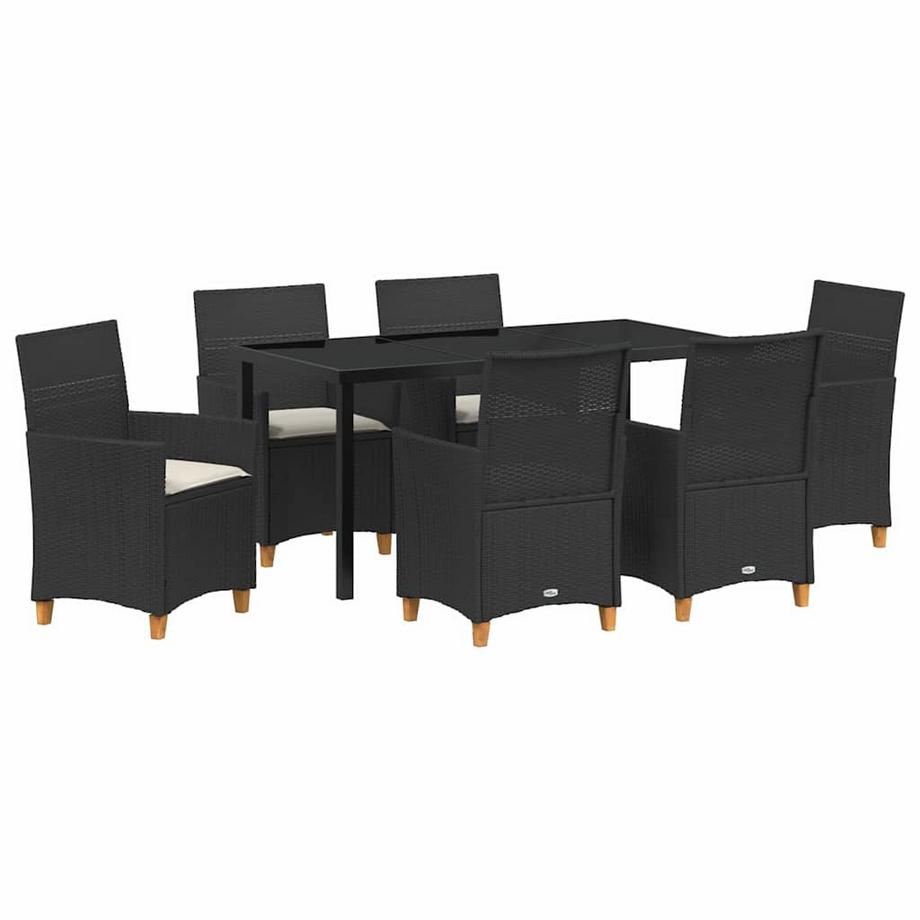 Set da Pranzo per Giardino Polyrattan
