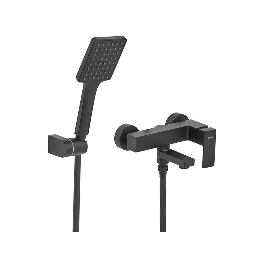 Beliani Robinet de douche mural en Laiton Moderne BALNEARIO  