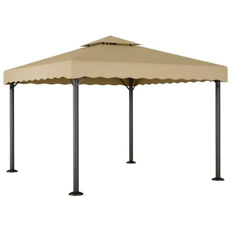 VidaXL gazebo Acciaio  