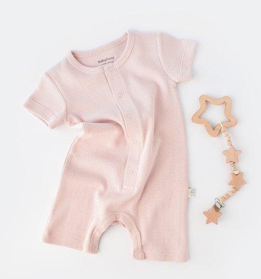 Image of Strampler Kurze, Kurzarm Unisex Hellrosa 86