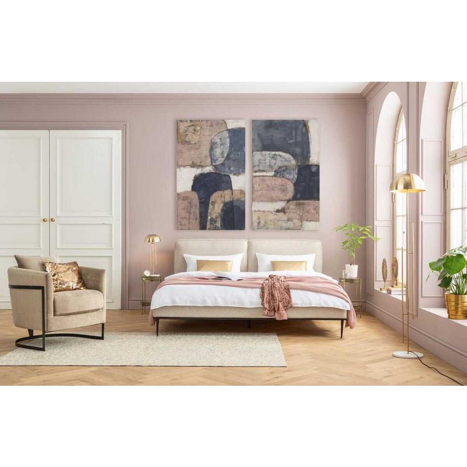 KARE Design Tableau sur toile Art Ovals 90x120  