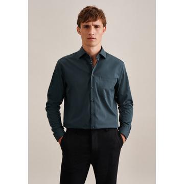 Chemise Business Regular Fit Manche longue Uni