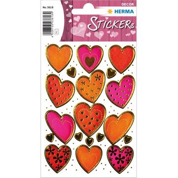 HERMA 3618 sticker decorativi Carta Multicolore Permanente 38 pz