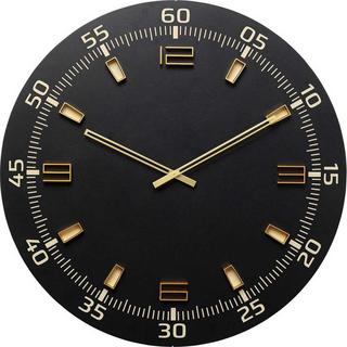 KARE Design Horloge murale Milk Bar noir rond 60  