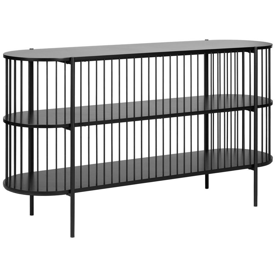 Beliani Regal mit 2 Ebenen aus Eisen Modern BIRSON  