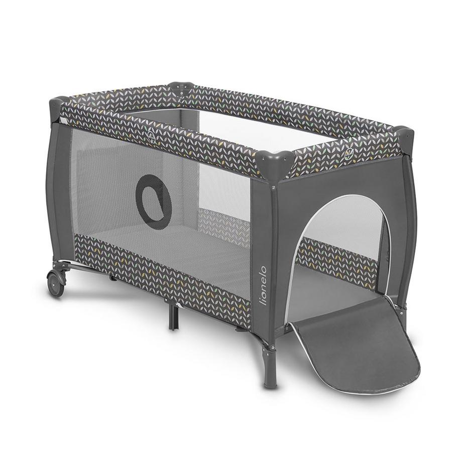 Lionelo  Reisebettchen Sven Plus Grey Scandi 2in1 