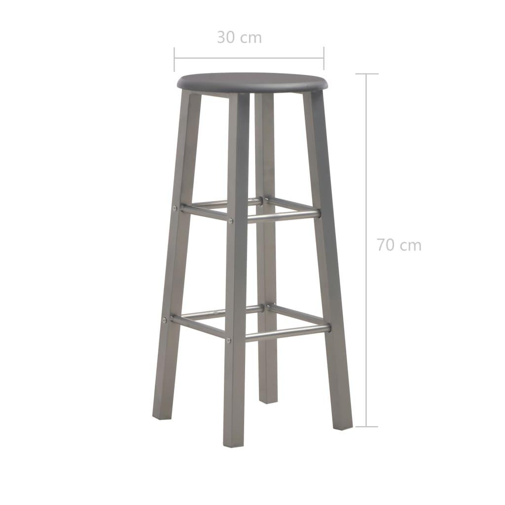 VidaXL Tabouret de bar mdf  