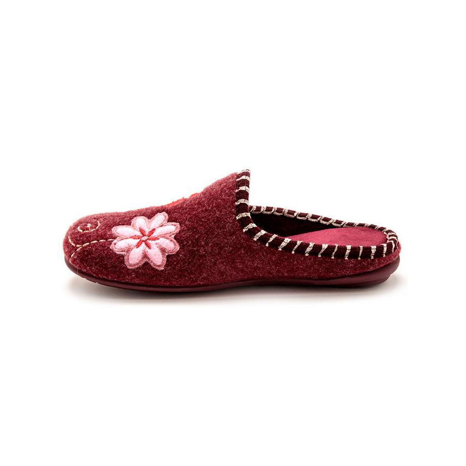 Pédiconfort Bestickte Samt Mules  