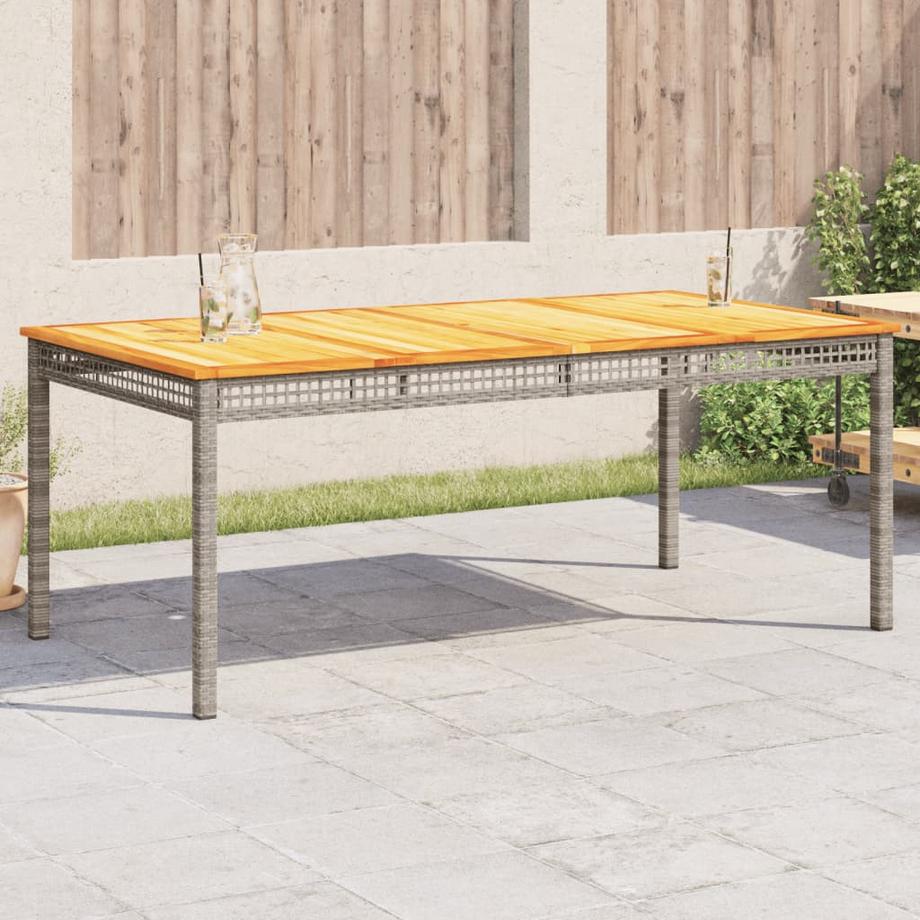VidaXL Gartentisch poly-rattan  