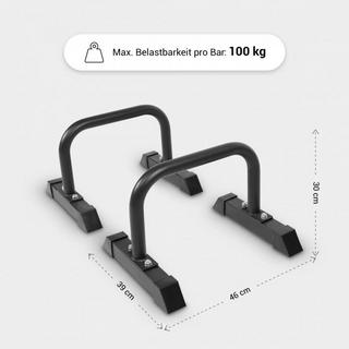 Gorilla Sports  Push Up Stand Bar Low 