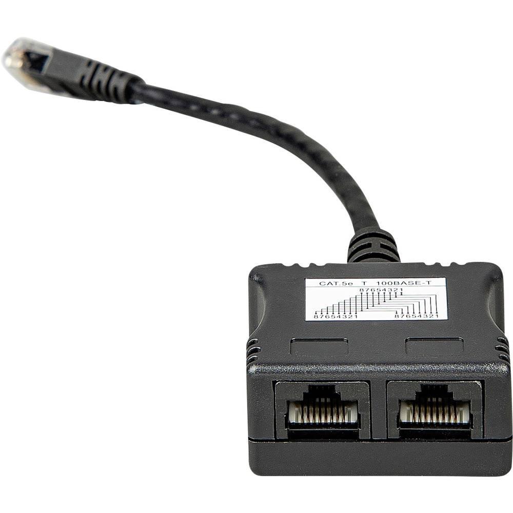 Image of RJ45-Splitter Victron 1xRJ45-Stecker/15cm Kabel/2xRJ45-Buchse