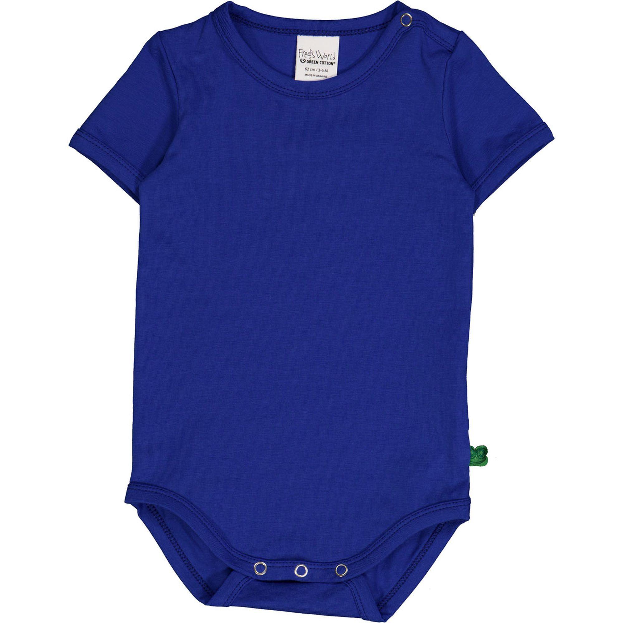 Image of Kurzarmbody Unisex Blau 80