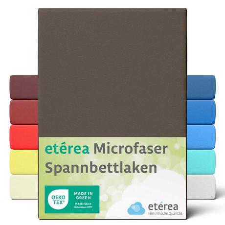 etérea Himmlische Qualität Microfaser Spannbettlaken  