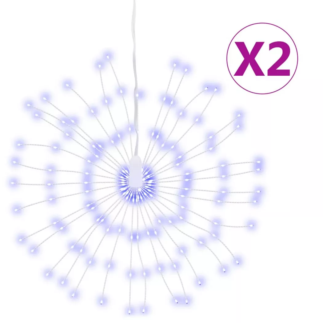 VidaXL - Lumière de noël étoile, One Size, Bleu