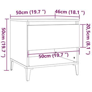 VidaXL tavolino Legno multistrato  