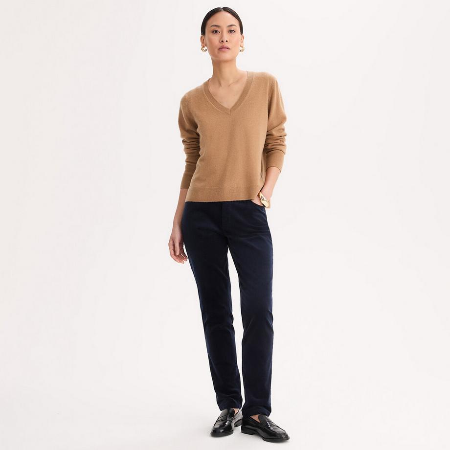 La Redoute Collections Pantalon velours stretch  