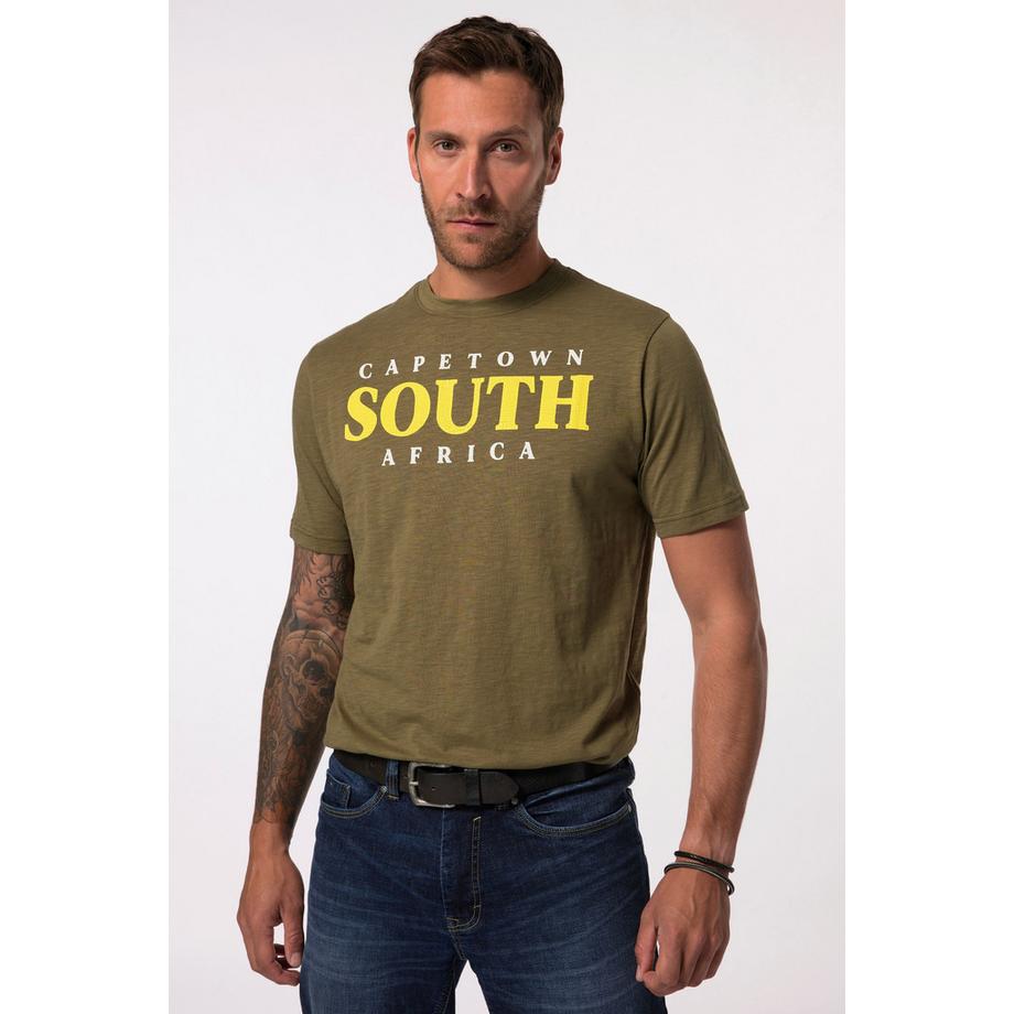 JP1880 Halbarm T-Shirt mit Brustprint  