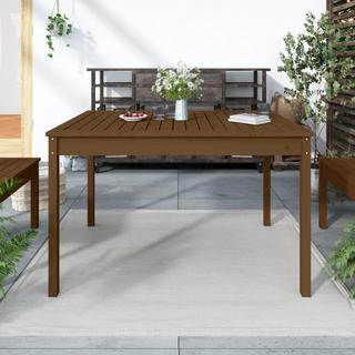 VidaXL Table de jardin bois de pin  