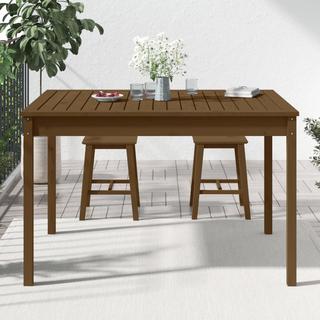 VidaXL Table de jardin bois de pin  